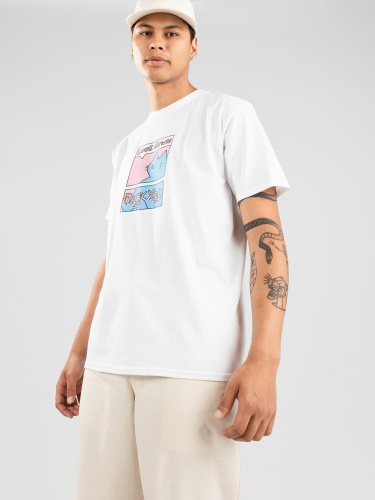 

Футболка Leon Karssen Fingers T-Shirt, white, Белый, Футболка Leon Karssen Fingers T-Shirt, white