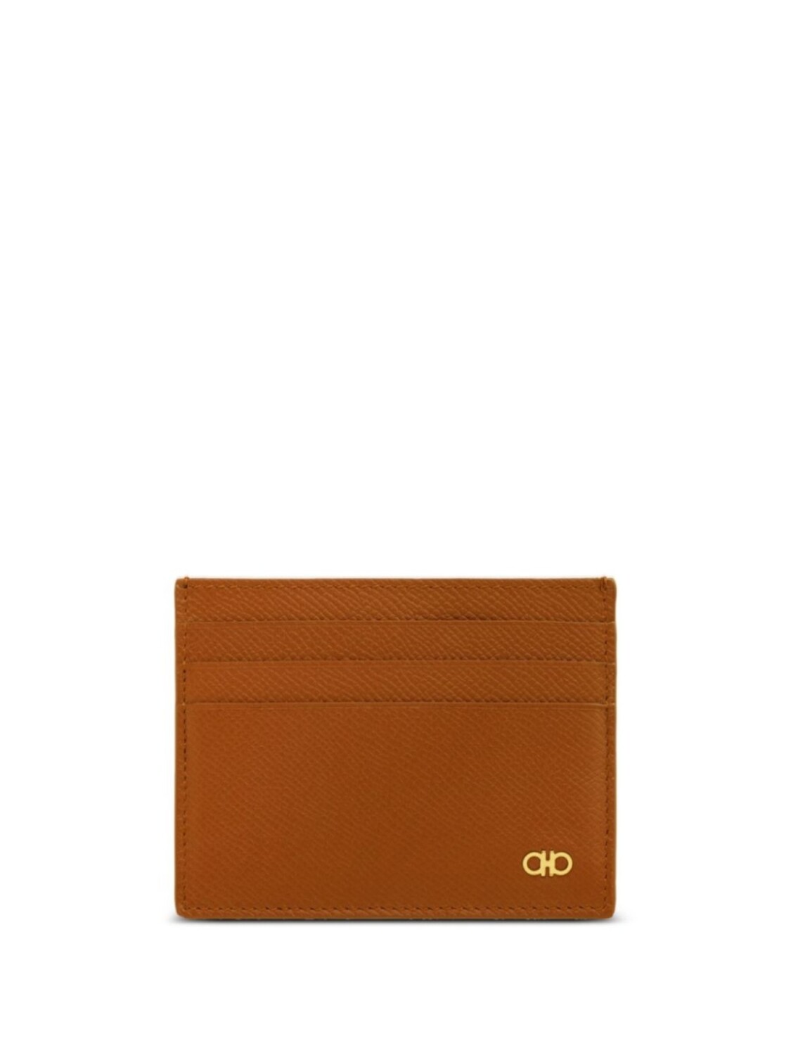 

Ferragamo картхолдер с декором Gancini, коричневый
