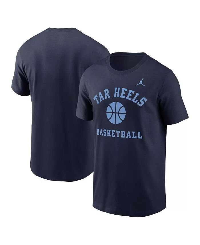 

Мужская футболка Navy North Carolina Tar Heels Basketball Icon Jordan