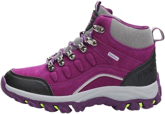 

Женские легкие походные кроссовки с быстрозатягивающимися шнурками для активного отдыха Hhhchpm, фиолетовый