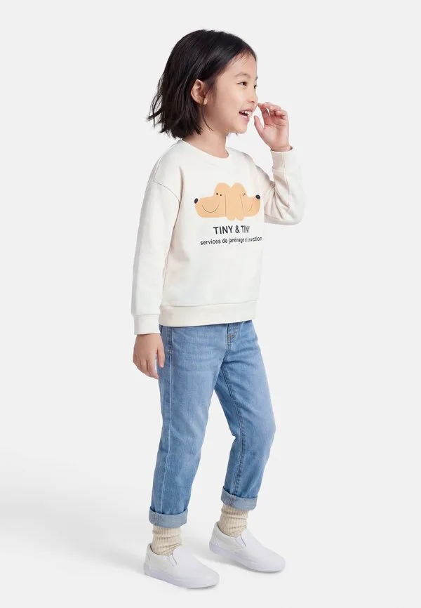 Толстовка унисекс Tinycottons, Off-White