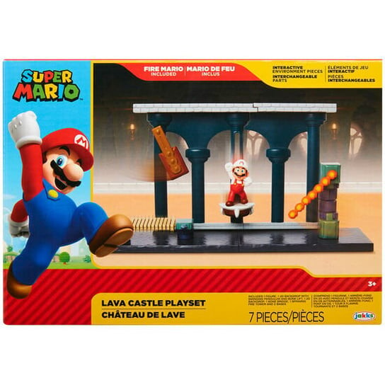 

Игровой Набор Castillo De Lava Super Mario Nintendo Jakks Pacific