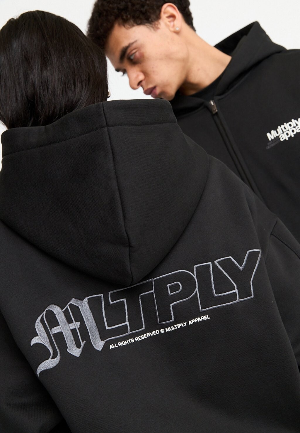 

Толстовка на молнии HOODIE IMPACT Multiply Apparel, антрацит