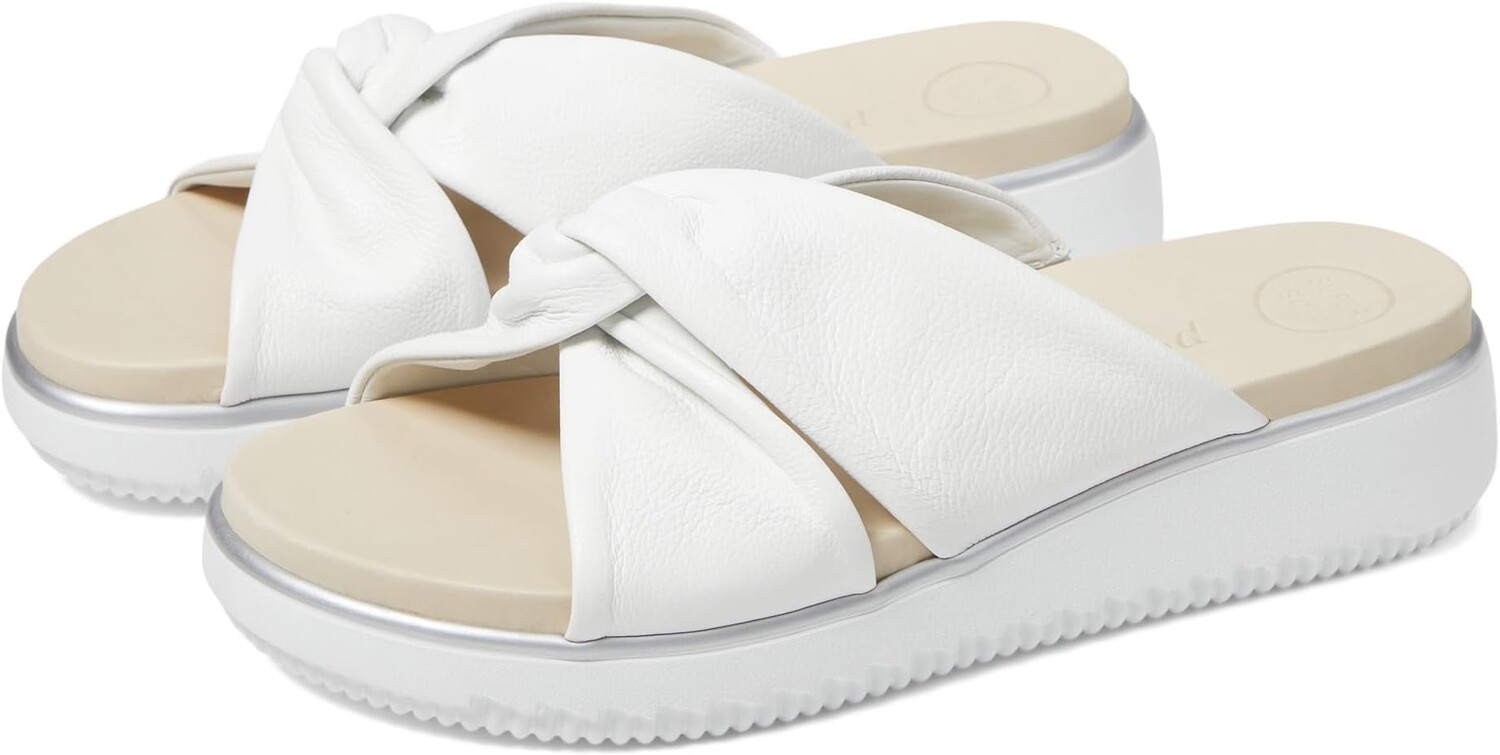 Сандалии Paul Green Tiki Slide, цвет White Leather