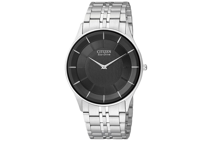 

CITIZEN Часы Ecology Drive Collection Solar Quartz Movement Stainless Steel Strap Watch Men's Watch Black Dial AR3010 65E