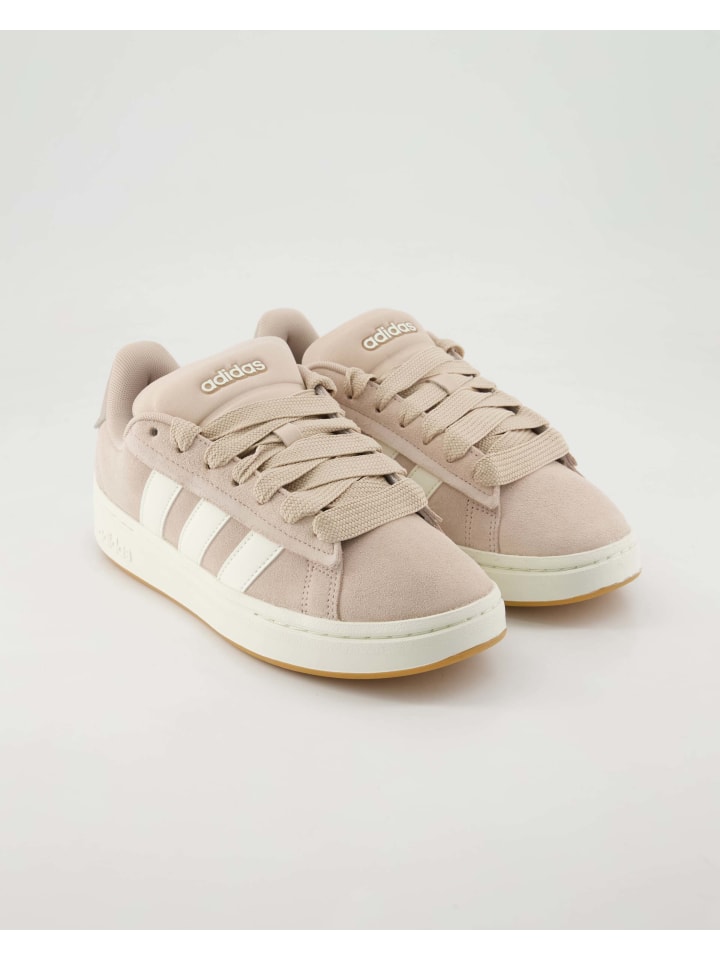 Кроссовки на шнуровке adidas, розовый