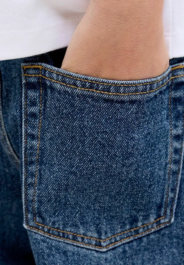 Джинсы chris classic свободного кроя Jack & Jones Junior, Blue Denim — фото 4