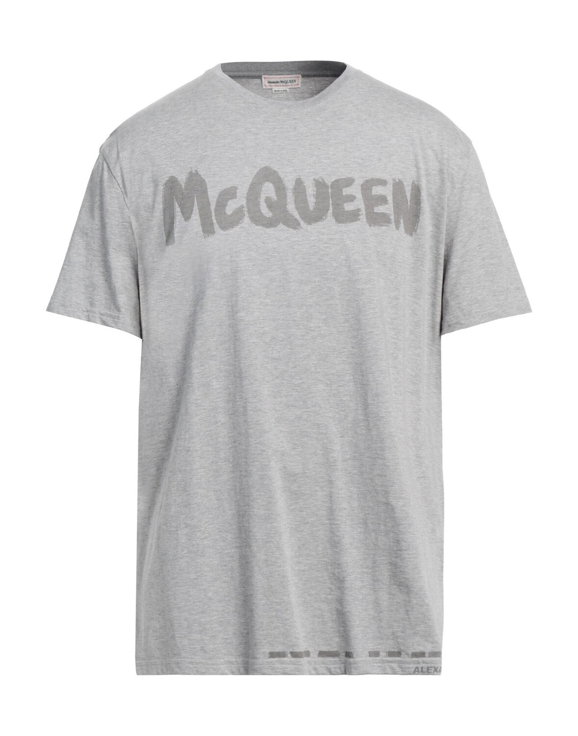 

Футболка Alexander Mcqueen, светло-серый