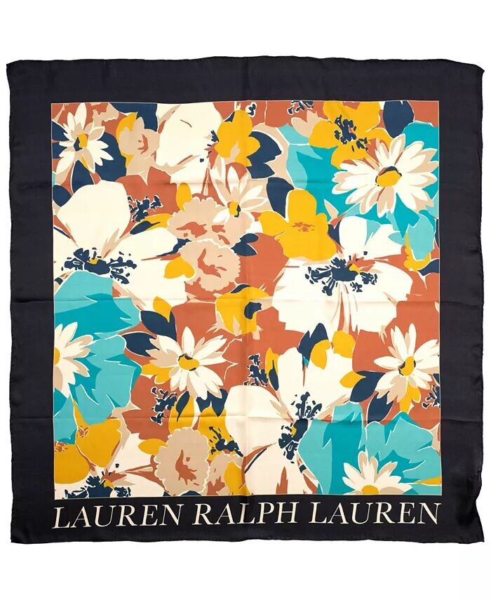 

Квадратный шарф Wildflower Lauren Ralph Lauren, синий