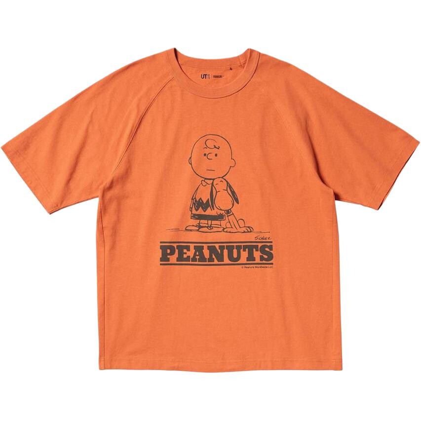 

Футболка серии X PEANUTS Co-branded, унисекс, оранжевая Uniqlo, оранжевый