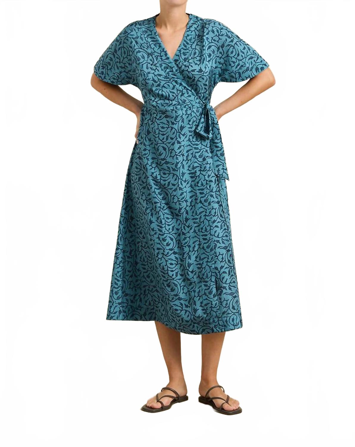 

Платье-миди Clementine в цвете Midnight Vine Hannah Artwear, midnight vine