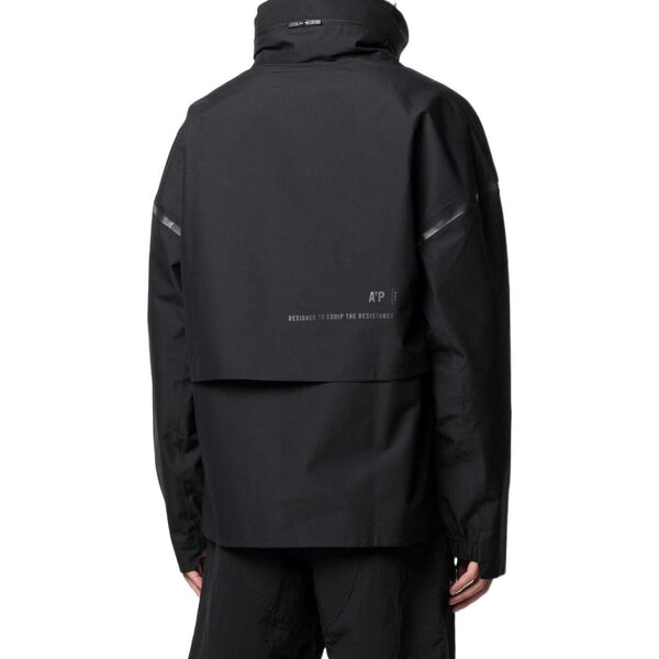 Куртка Men's adidas originals Solid Color Logo Printing Zipper Stand Collar Sports Jacket Black, черный — фото 3