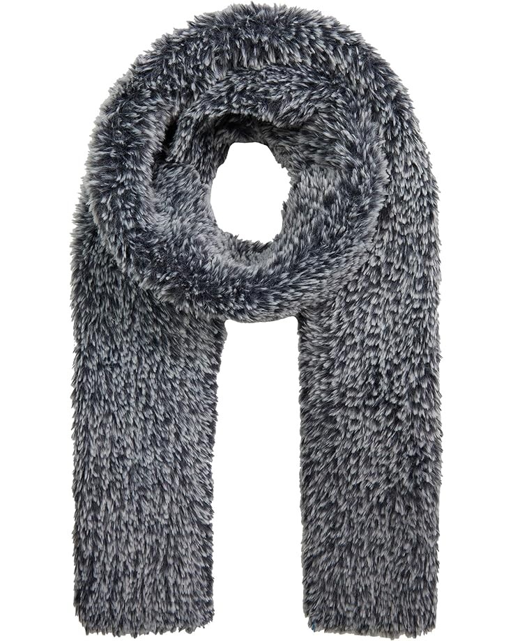 

Шарф Dylan by True Grit Knitted Faux Fur Scarf, серый