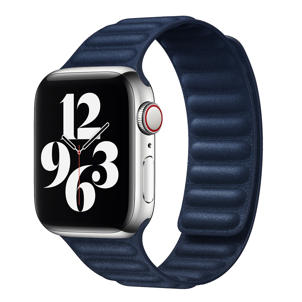 

Wepro Часы Strap Apple Compatibility Nylon Material, Ocean blue|chain magnetism|finely woven twill