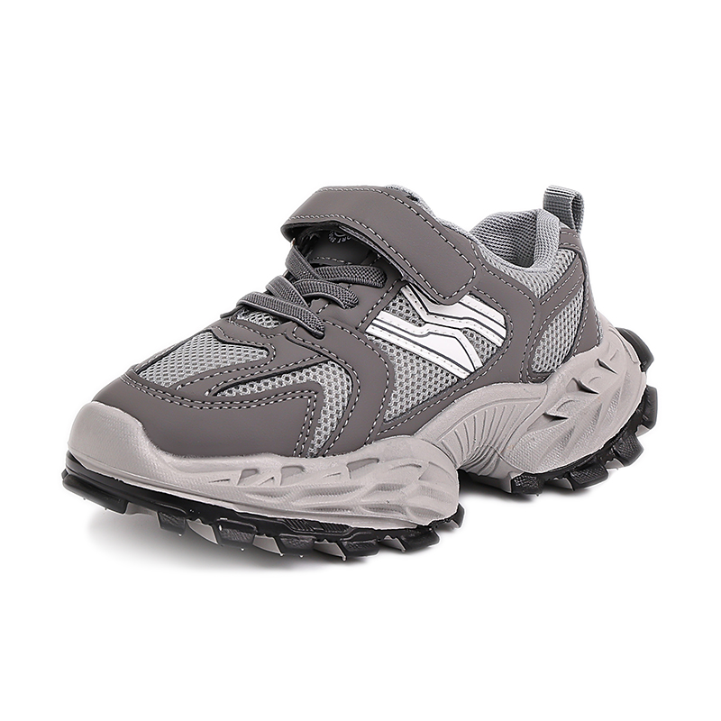 

Противоскользящая детская обувь для повседневной жизни Wooden Rabbit, серый