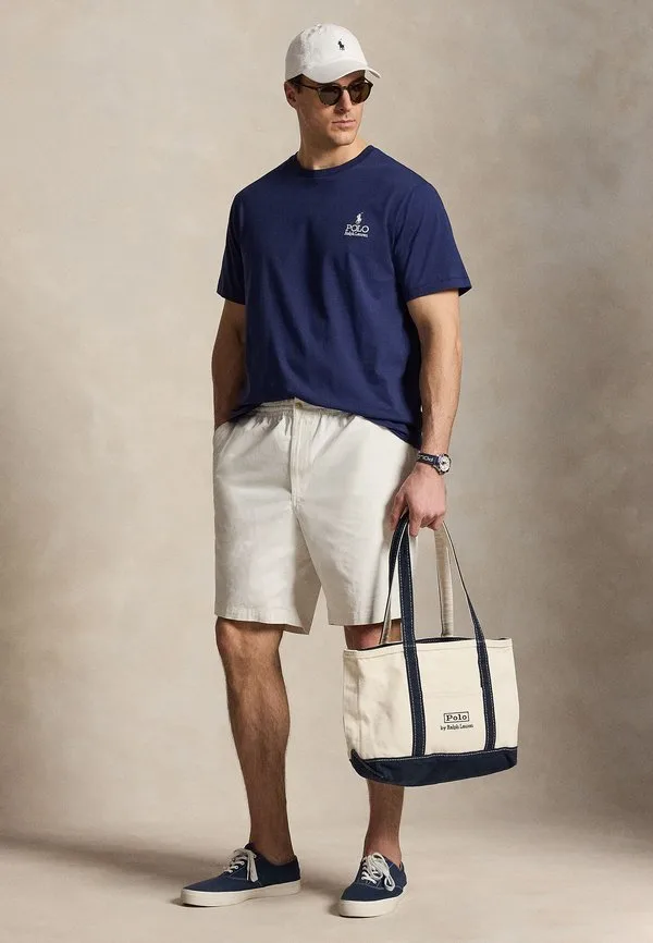 Футболка с логотипом, базовая футболка Polo Ralph Lauren Big & Tall, Newport Navy — фото 2
