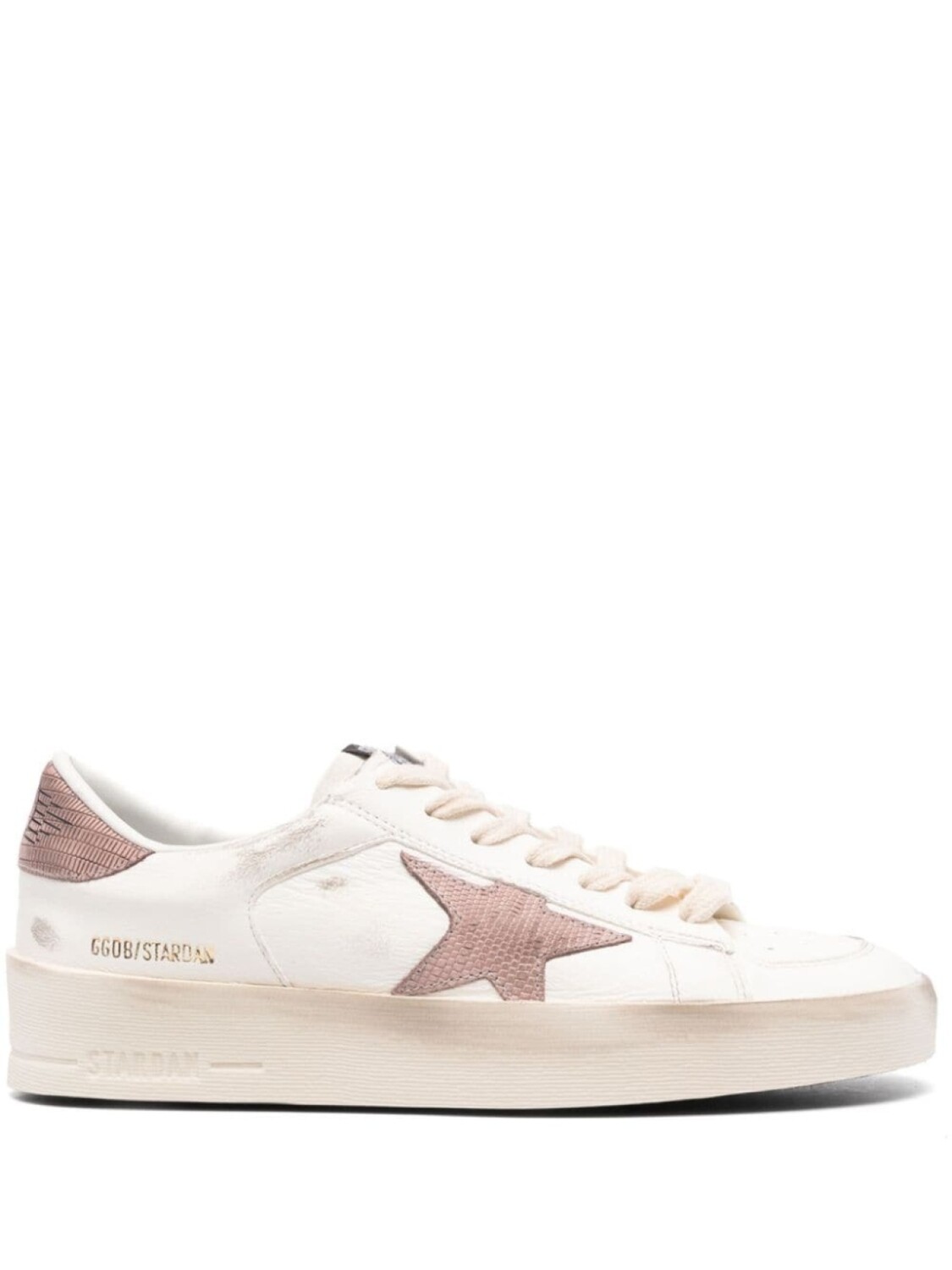 

Golden Goose кроссовки кожаные Stardan, белый