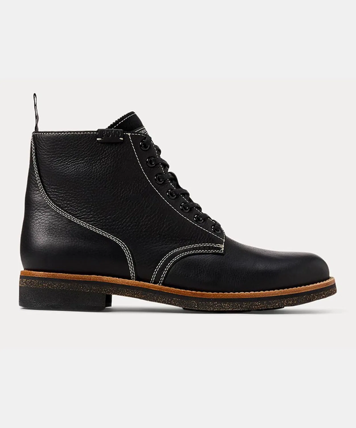 Ботинки RADFORD BOOT от Polo Ralph Lauren, кожа, черный цвет