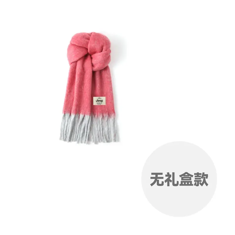 

Шарф Unisex из 100% полиэстера Jeep, розовый красный