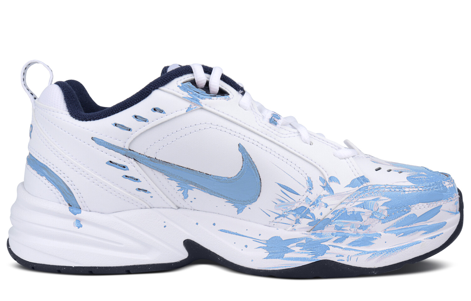 

Кроссовки Nike Air Monarch 4 Chunky Sneakers Unisex Low-top Blue, голубой, Синий, Кроссовки Nike Air Monarch 4 Chunky Sneakers Unisex Low-top Blue, голубой
