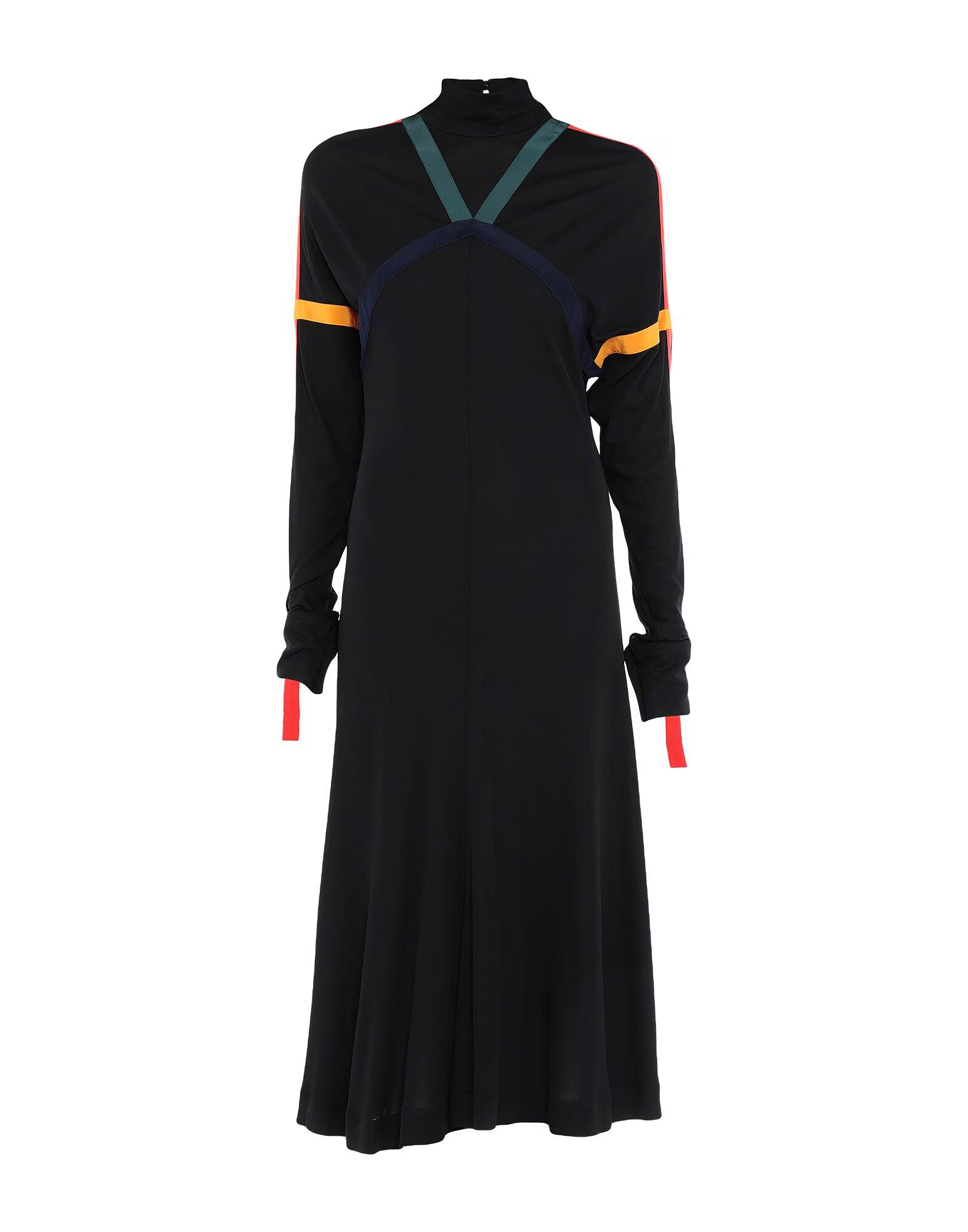 

Платье миди Burberry, черный