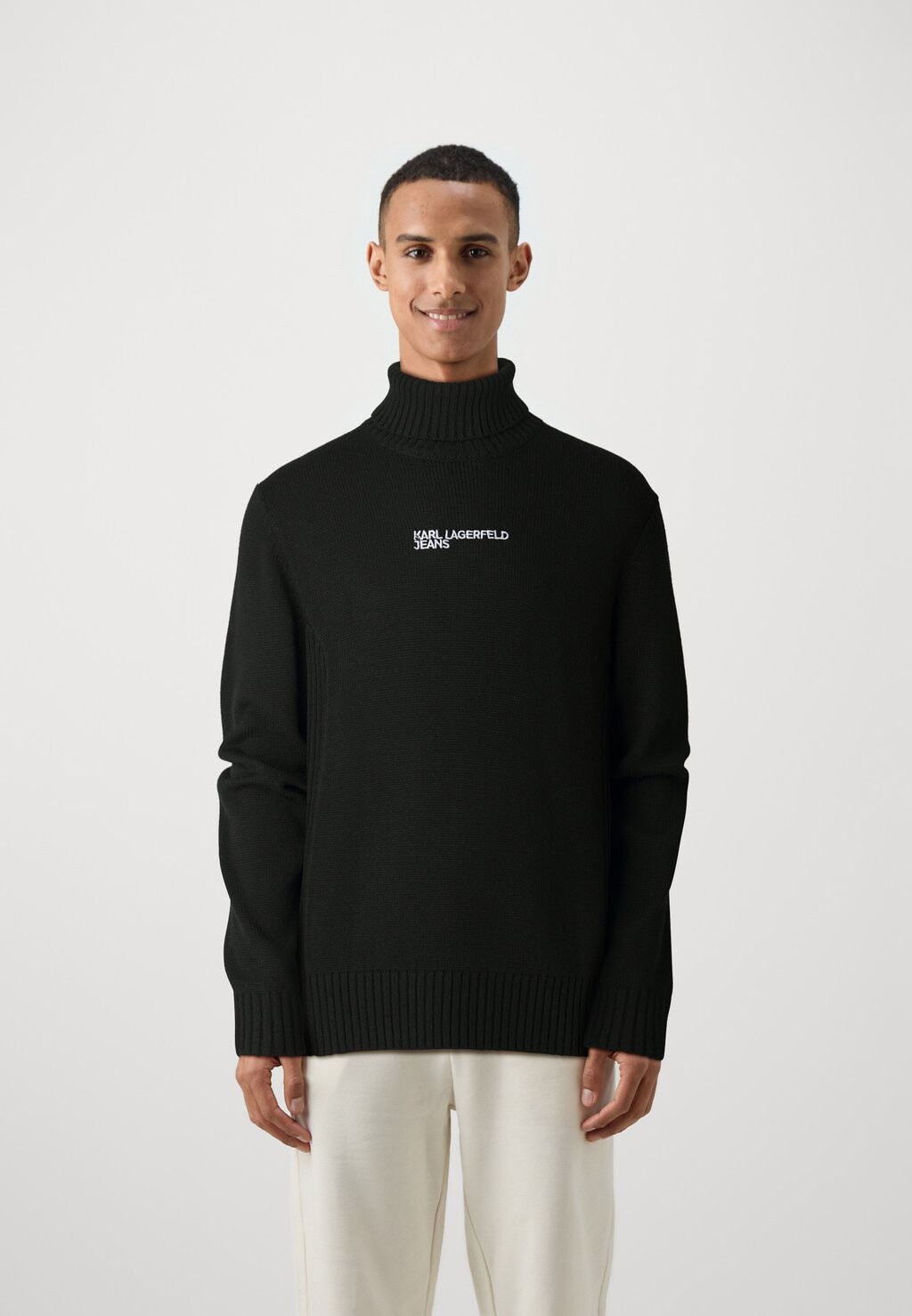 

Джемпер ROLLNECK Karl Lagerfeld, черный