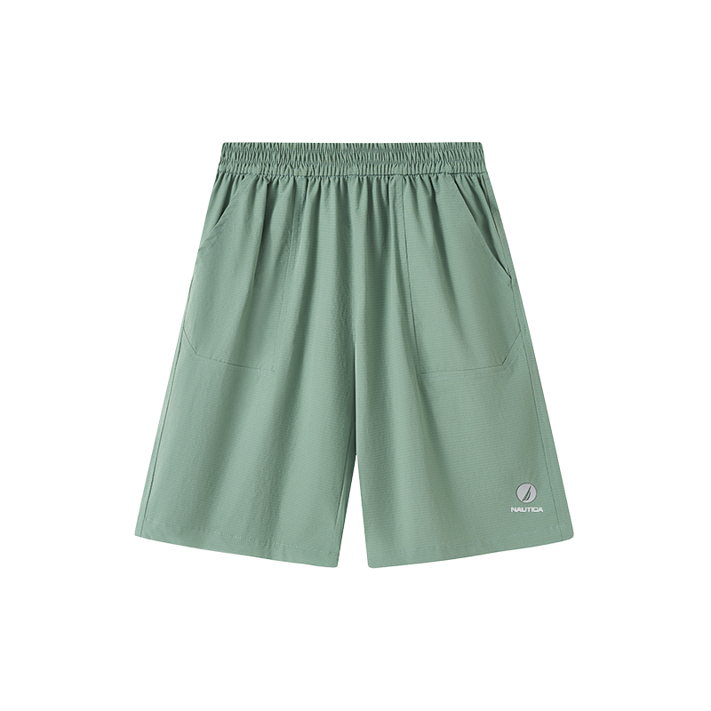 

Короткие шорты для младших школьников Grade School NAUTICA, серо-зеленый