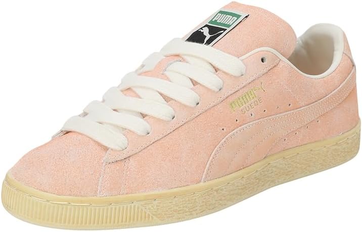 

Кроссовки Puma унисекс из замши с эффектом потертости, яркая дыня/слоновая кость