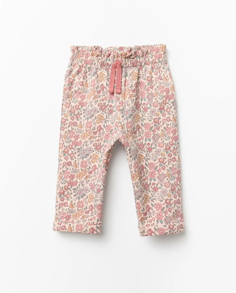 

Брюки с принтом Sfera, бежевый