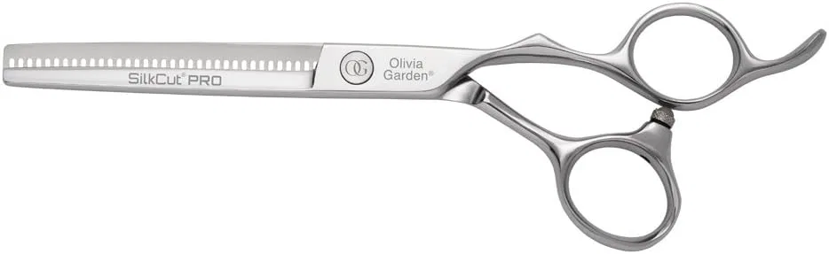 Филировочные ножницы Olivia Garden SilkCut Pro с 35 зубцами, 6 дюймов Olivia Garden — фото 2