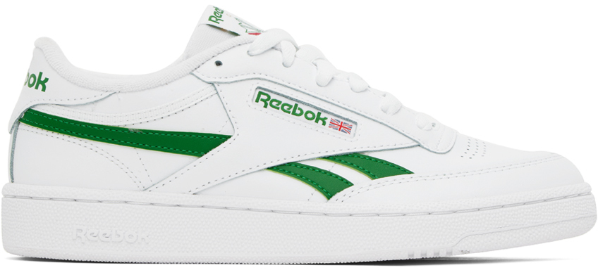 

Кроссовки Reebok Classics Club C Revenge, белый/зеленый