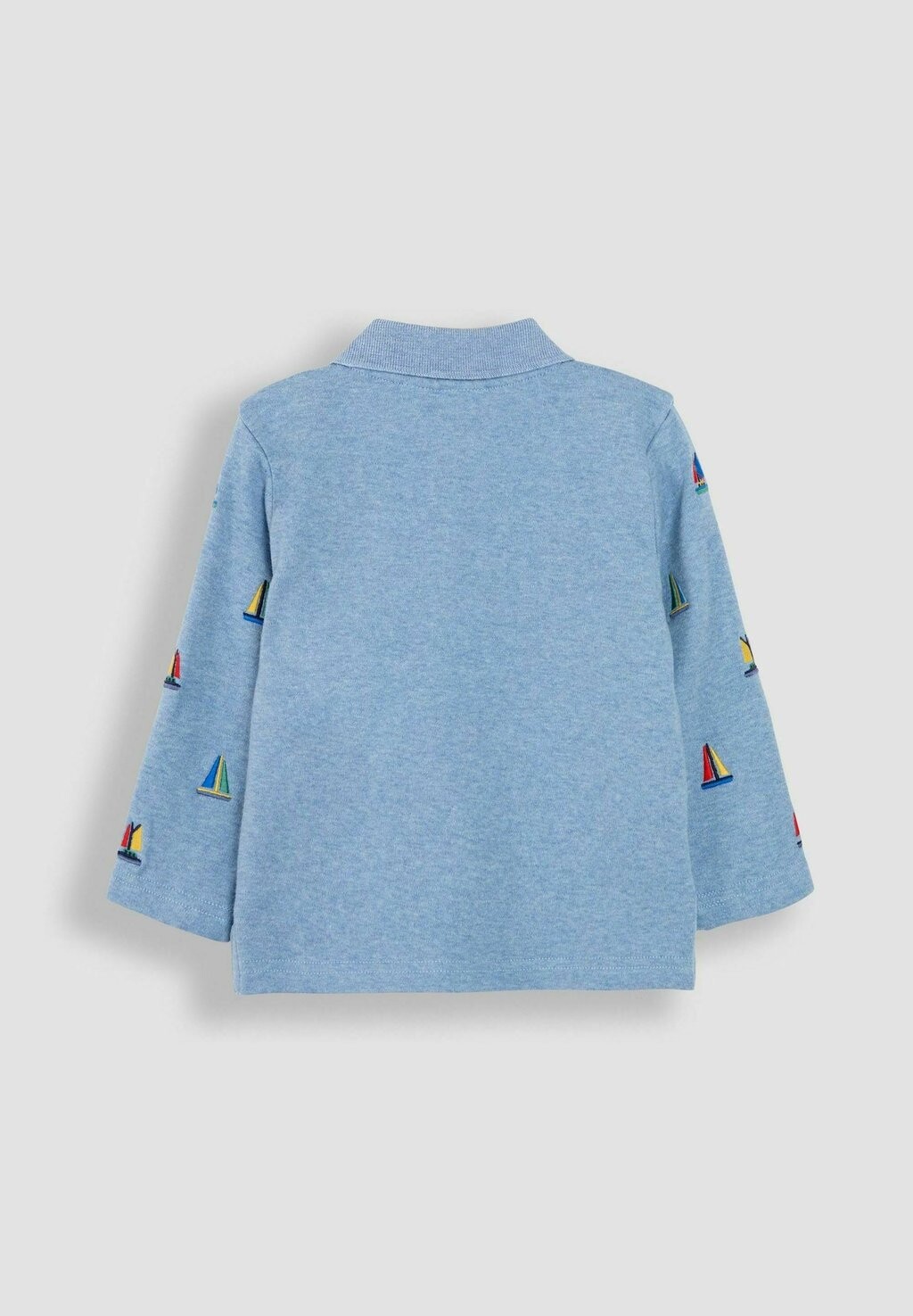 

Рубашка поло SAILBOAT EMBROIDERED- REGULAR FIT JoJo Maman Bébé, синий