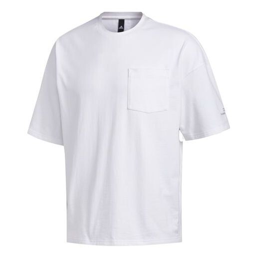 

Футболка m mh loose tee sports short sleeve white Adidas, белый