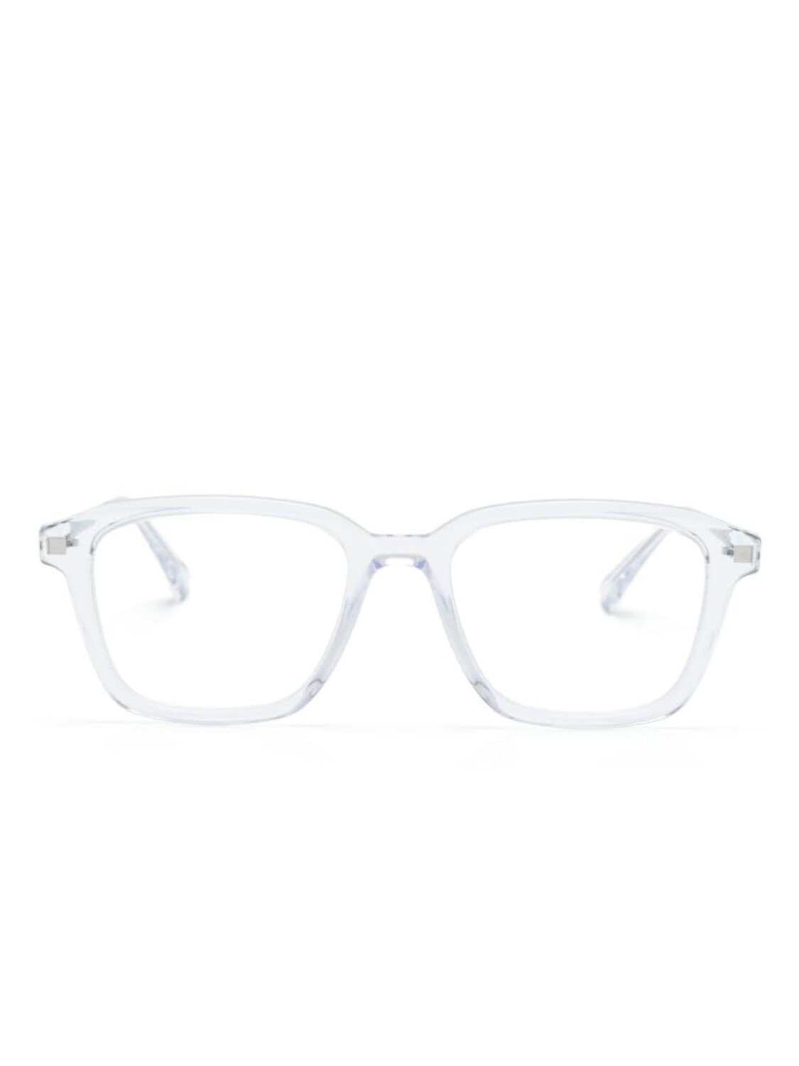 

Mykita очки в прозрачной квадратной оправе, нейтральный цвет