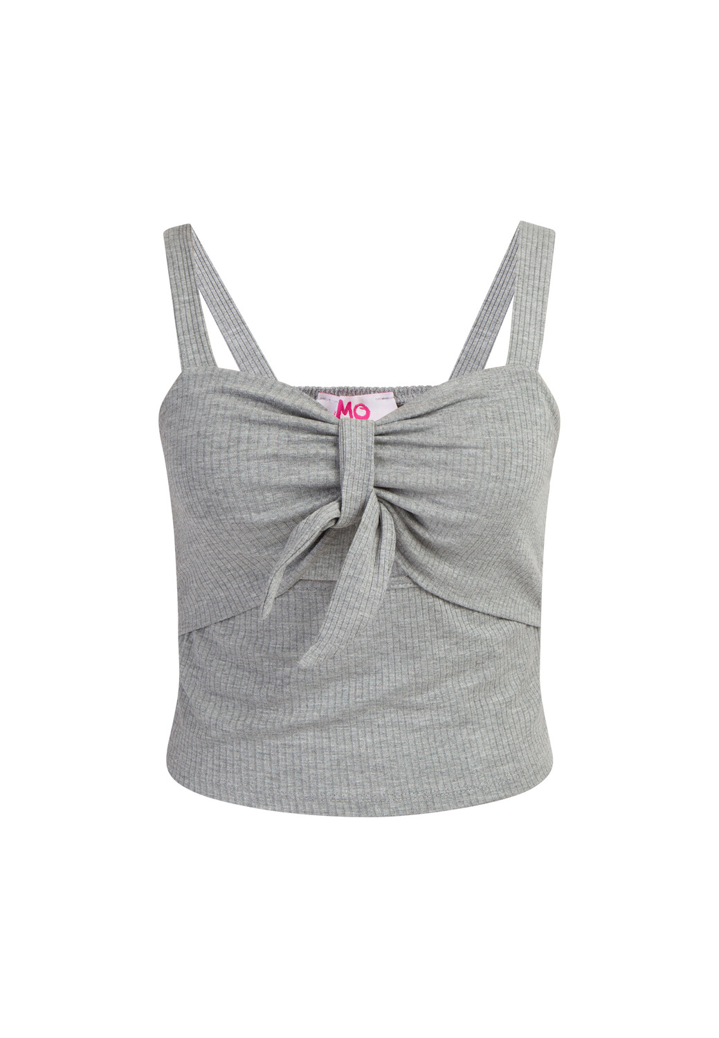 

Спортивная футболка myMo Rippstrick Träger Top, цвет Grau Melange