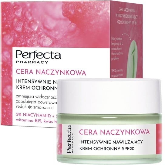 

Интенсивно увлажняющий защитный крем SPF20, 50мл Perfecta, Capillary Skin