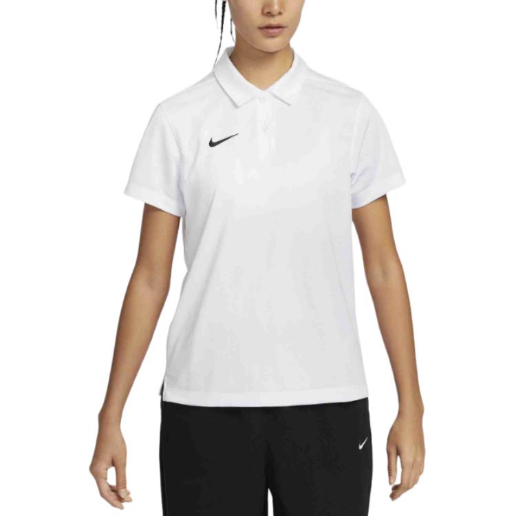 Nike Футболка Dri Fit обычная женская white — фото 3