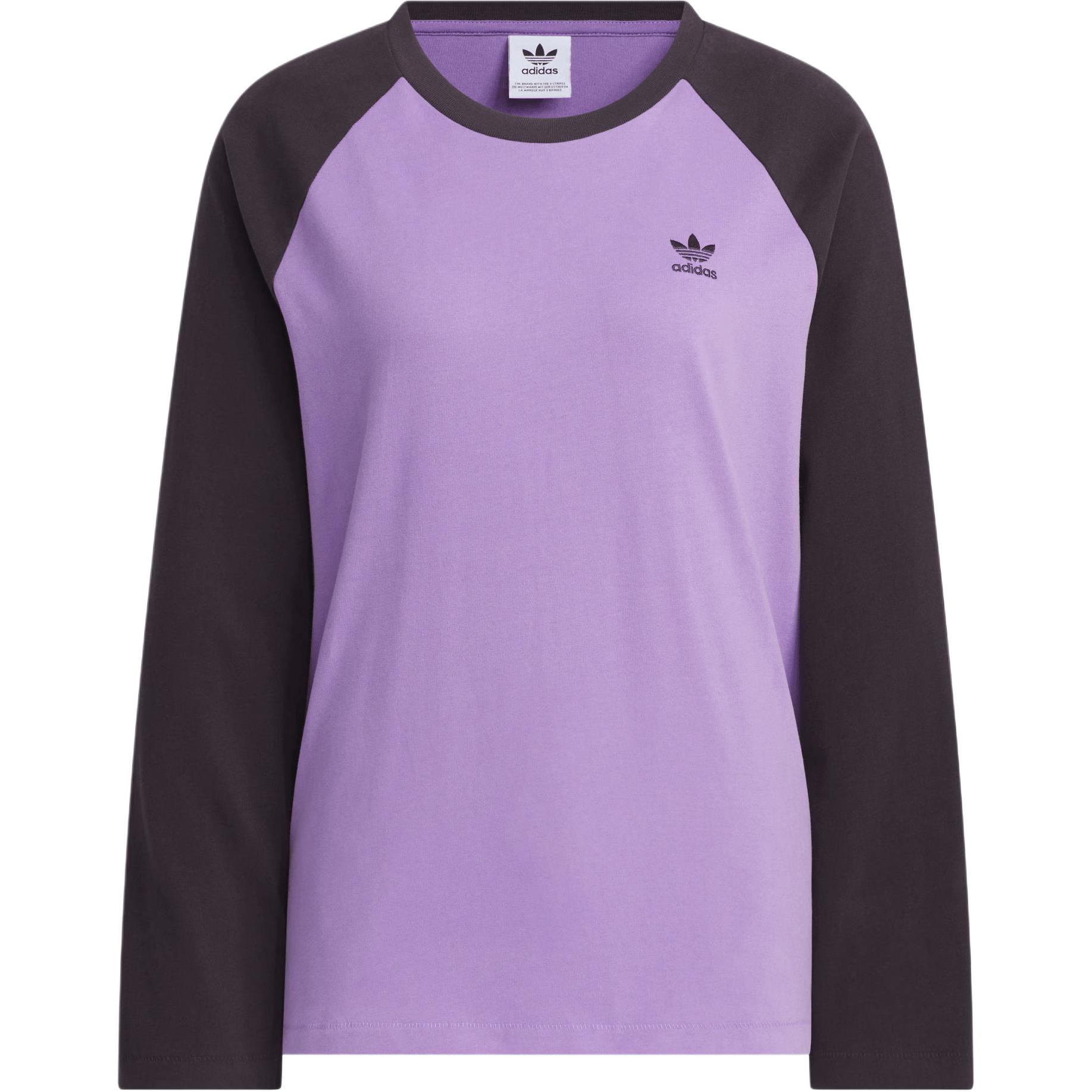 ADICOLOR Футболка женская Fusion Violet Adidas Originals — фото 2