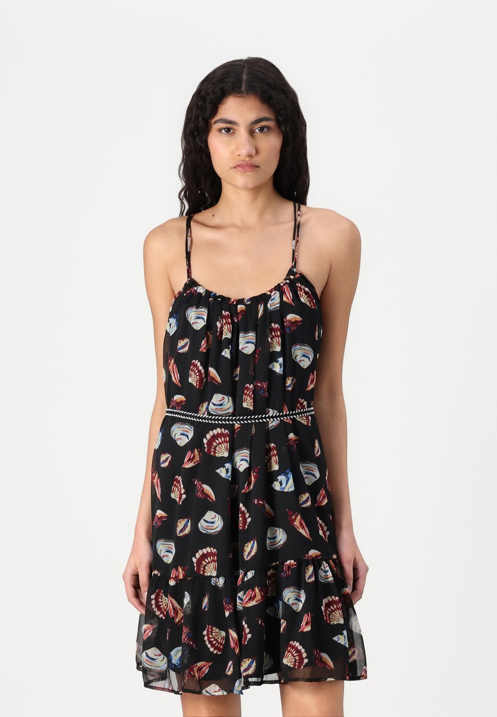 

Повседневное платье ONLASTA LIFE STRAP BELT DRESS ONLY, черный