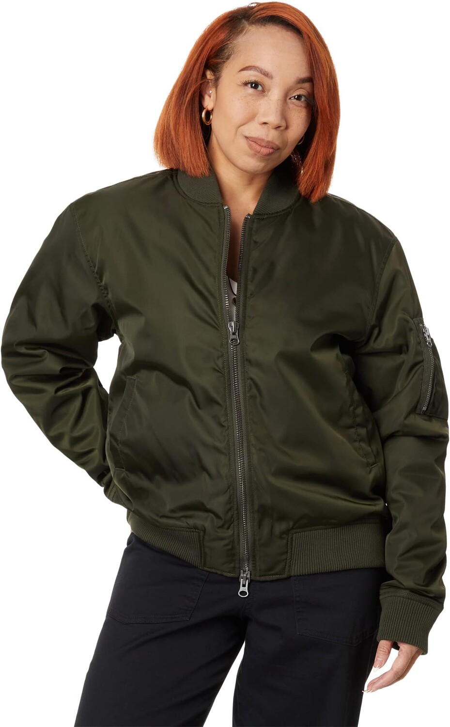 

Куртка Go-To Bomber Jacket LABEL, цвет Olive