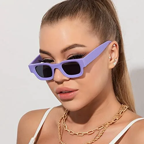 

Женские очки с маленькими поляризационными линзами, задняя часть мужских солнцезащитных очков в стиле ретро-панк с защитой от ультрафиолета UV400 MTZJH, Pink