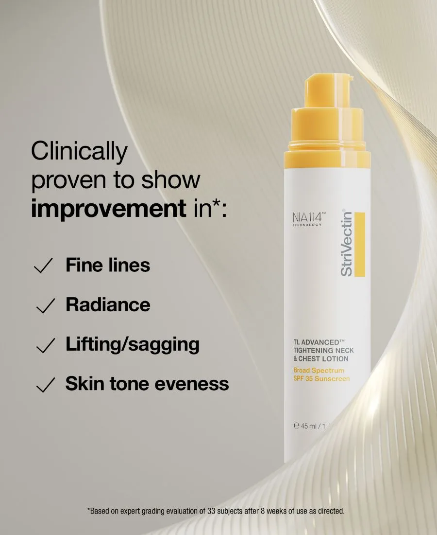 StriVectin TL Advanced Подтягивающий лосьон для шеи и груди с широким спектром защиты SPF 35, 44 г — фото 2