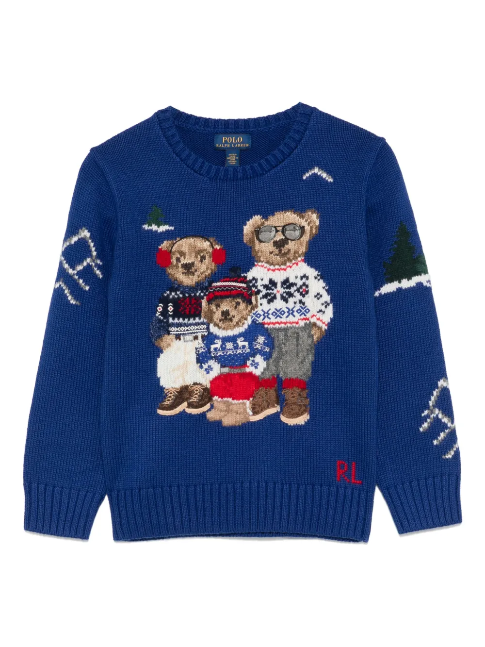 

Свитер Polo Bear POLO RALPH LAUREN KIDS, синий