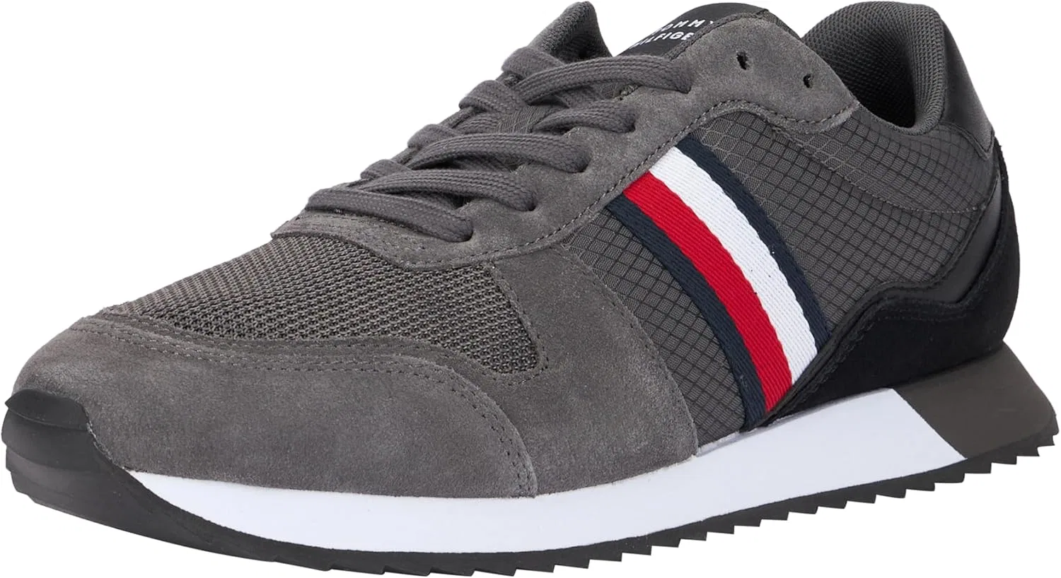 Кроссовки Tommy Hilfiger fm0fm04886 mens, Grey Dark Ash