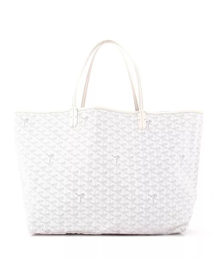 

Сумка-тоут GM Saint Louis с покрытием из холста Pre-Owned Goyard, белый
