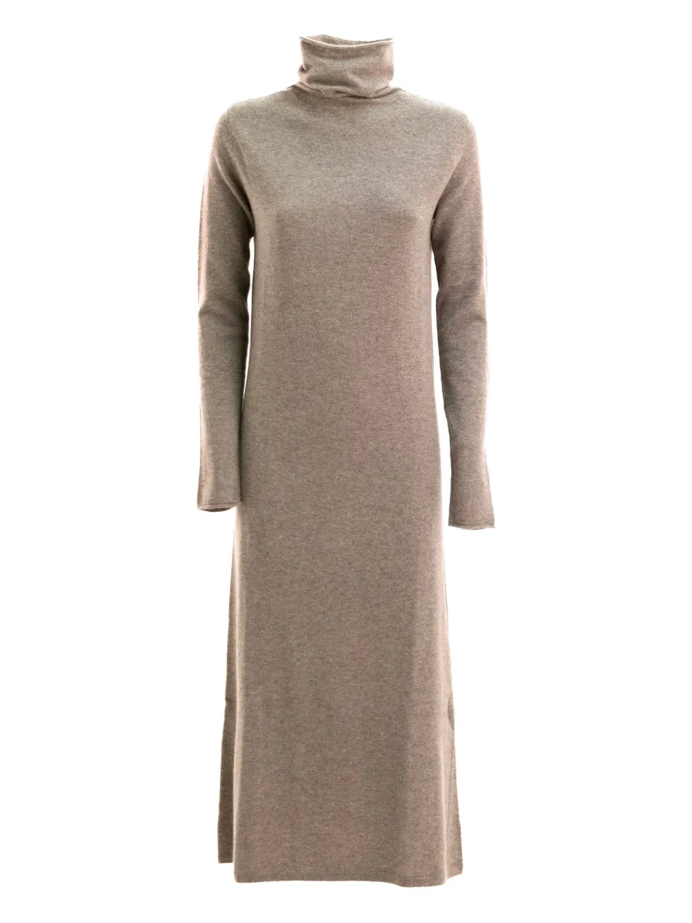 

Платье миди с высоким воротником Lisa Yang, нейтральный