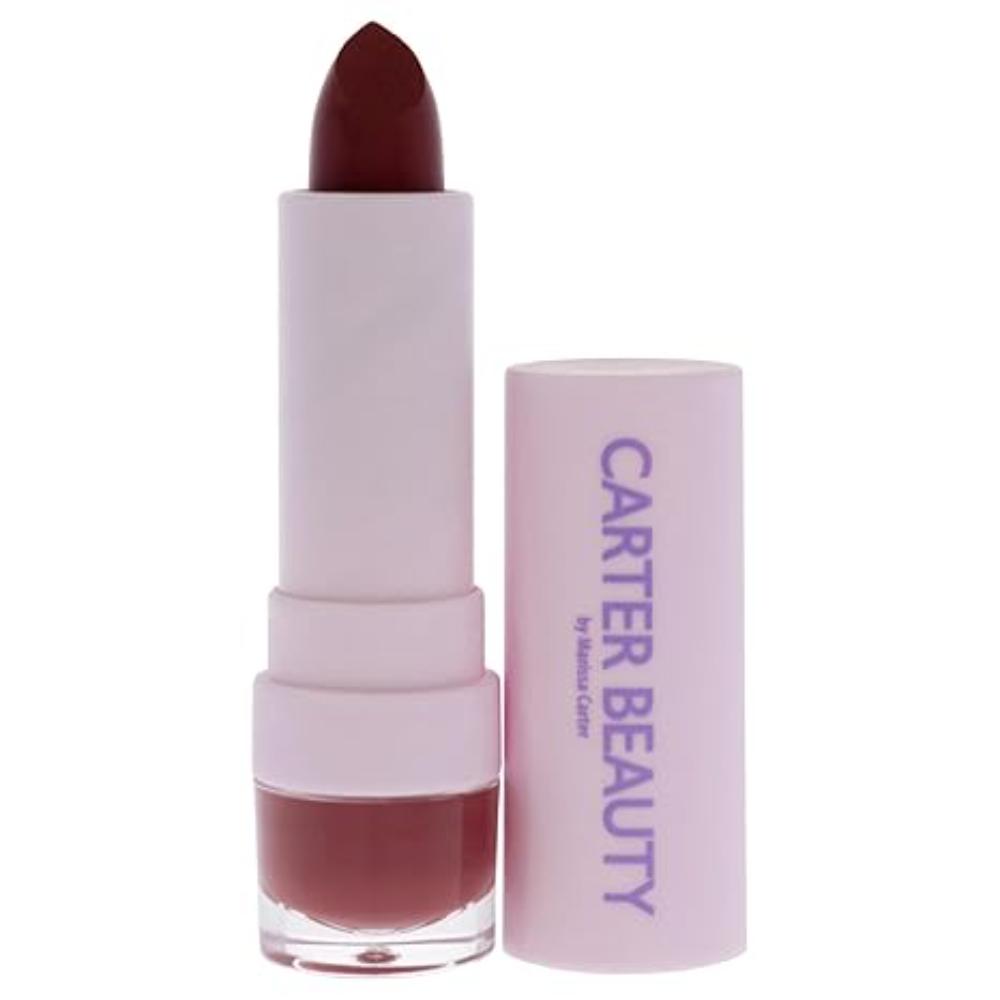 Матовая бархатная помада Word of Mouth Velvet Matte Lipstick - Maya от Carter Beauty для женщин - 0,16 унции, прозрачный — фото 2