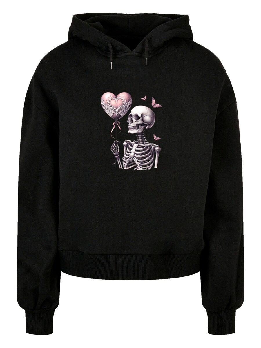 

Толстовка F4NT4STIC Skelett hГ¤lt Herzballon, Black