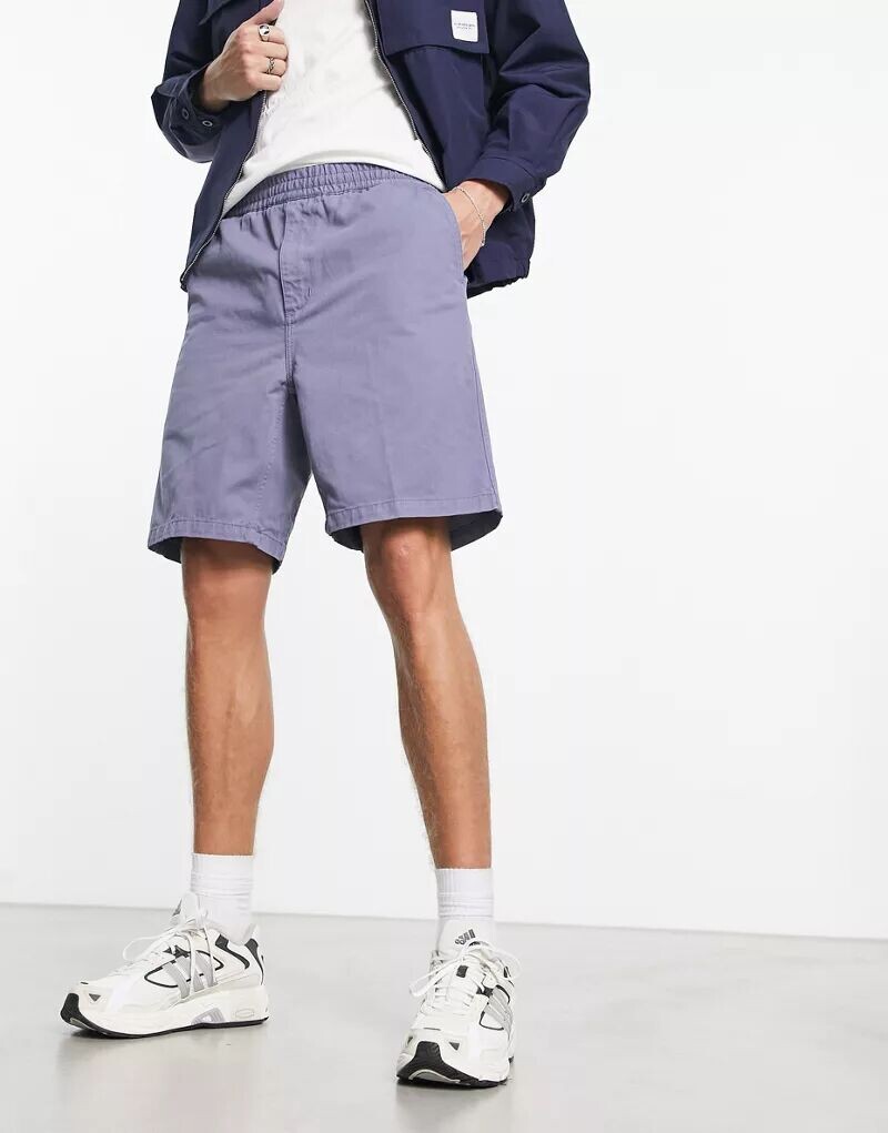 

Синие плотницкие шорты Carhartt WIP Flint Regular