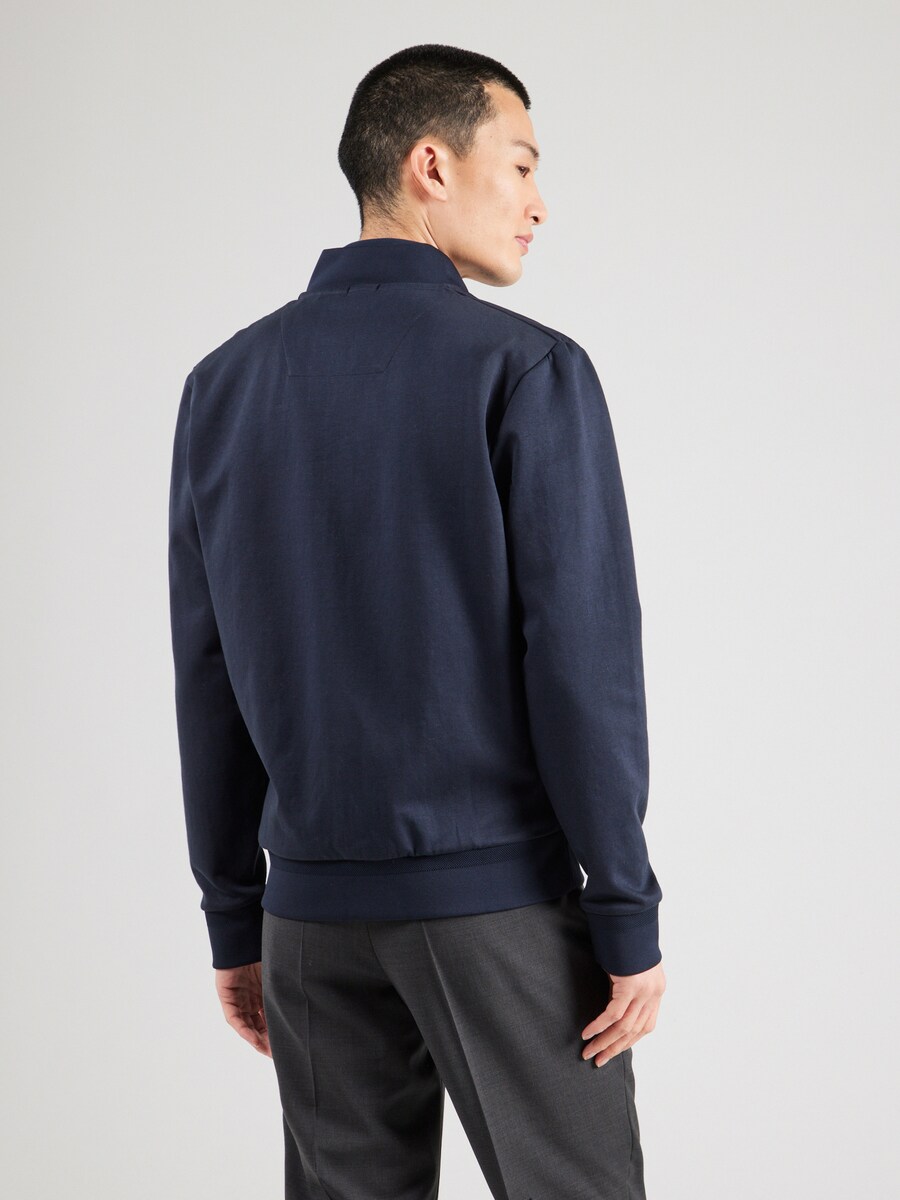 Куртка на молнии BOSS Zip-Up Hoodie H-Skiles 100, темно-синий — фото 4
